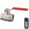 Guidi Guidi Nickel Plated Brass Lever Ball Valve F-F - 1/4 in