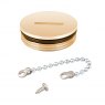 Guidi Polished Brass Replacement Filler Cap For 1171 & 7277