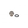 Guidi Guidi Nickel Plated Bronze Plug with Neoprene O-Ring 1/4 in