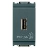 Vimar USB supply unit 5V 1,5A 1M grey