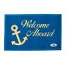 Welcome Aboard Mat with PVC Backing