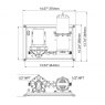 Seaflo Seaflo 51 Series Pump with Integrated 1 L Accumulator Tank 12V