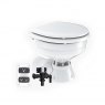 Seaflo Seaflo Quiet Flush Freshwater Electric Toilet 24V Compact