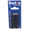 Barton Marine Black Toe Strap Brid